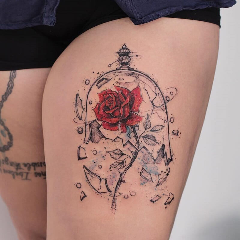 Tatuagem De Rosa 186 Fotos De Ideias E Modelos