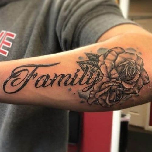 TATUAGEM FAMÍLIA → Feminina, Masculina, no Ombro e mais