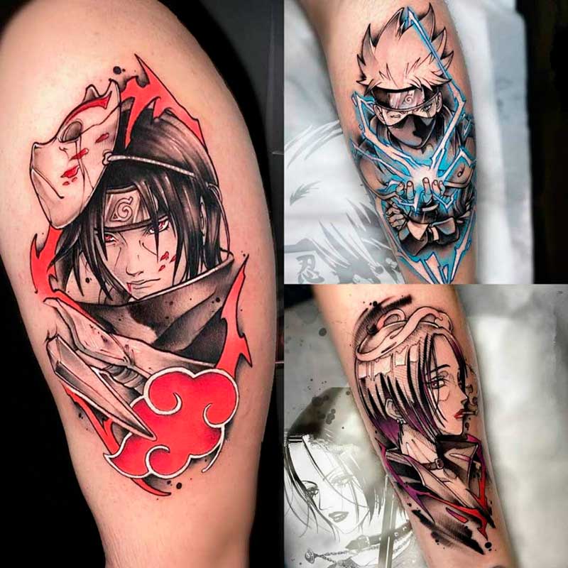 Tatuagem De Anime Naruto Tattoo Tatuagem